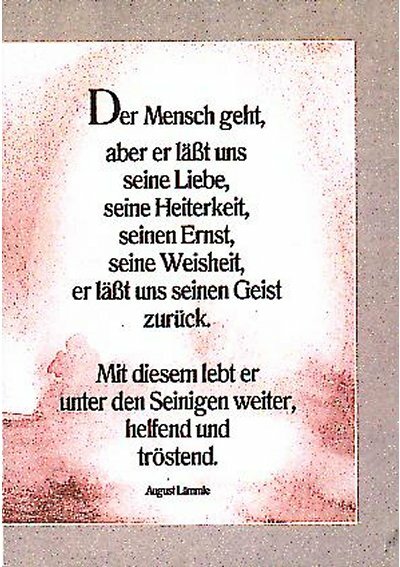 Der Mensch Geht