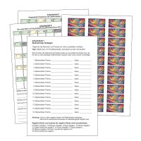 Lenormand Bildkarten Coaching - Schablone,...