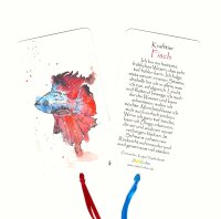 Lesezeichen Krafttier Fisch "Fernando"