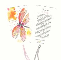 Lesezeichen Krafttier Libelle "Paloma"