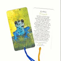 Lesezeichen Krafttier Frosch "Ramon"