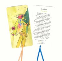 Lesezeichen Krafttier Frosch "Winfried"