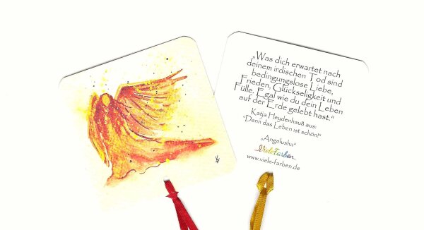 Lesezeichen Engel "Angelusha"