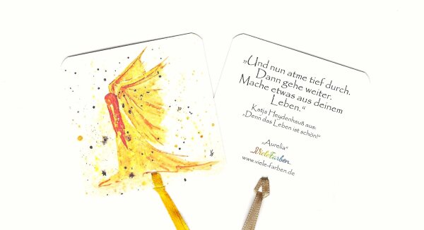 Lesezeichen Engel "Aurelia"