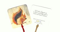 Lesezeichen Krafttier Eichhörnchen...