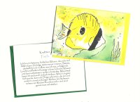 Grußkarte Krafttier Fisch "Carmen"